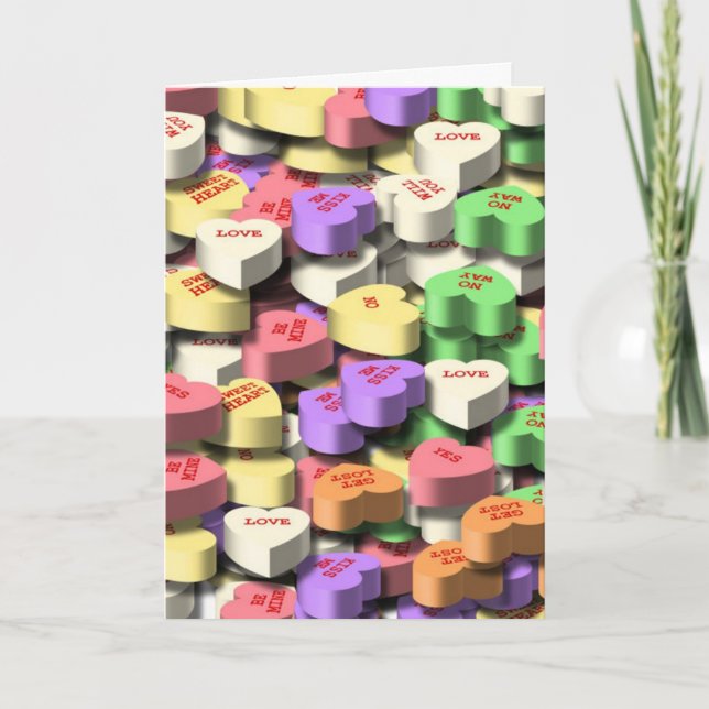 Valentine Feiertagskarte (Vorderseite)