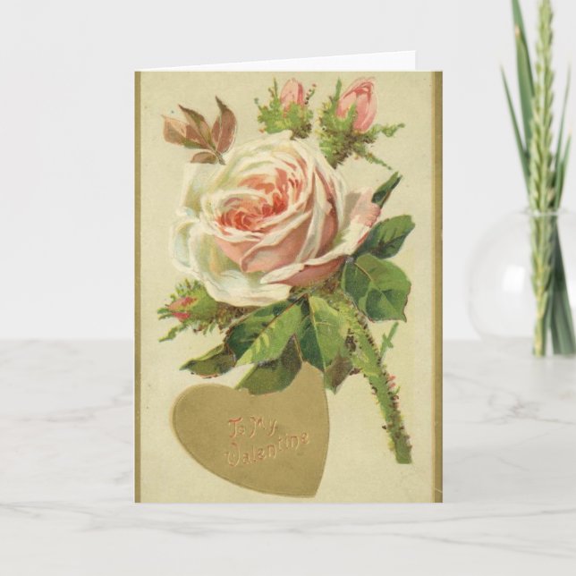 Valentine Feiertagskarte (Vorderseite)