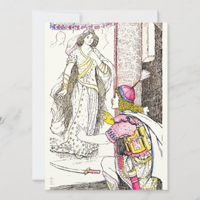 Valentine Feiertagskarte (Vorderseite)