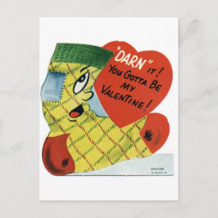 Valentine Feiertagspostkarte