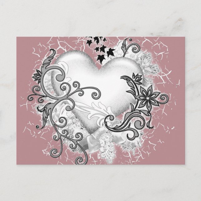 Valentine Feiertagspostkarte (Vorderseite)