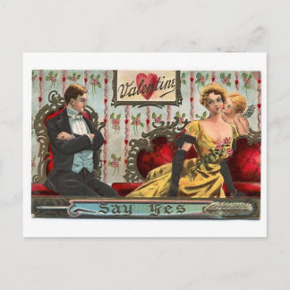 Valentine Feiertagspostkarte