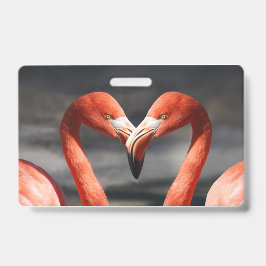 Valentine Flamingo Ausweis