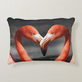 Valentine Flamingo Dekokissen