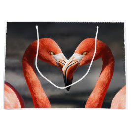 Valentine Flamingo Große Geschenktüte