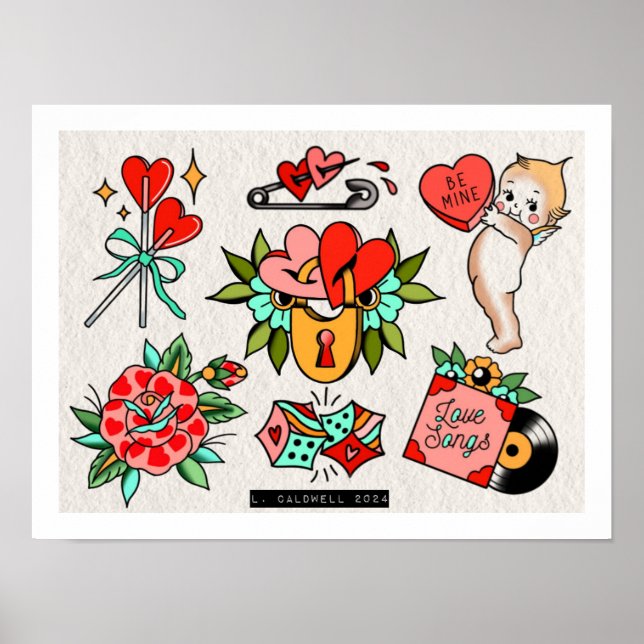 Valentine Flash Poster (Vorne)