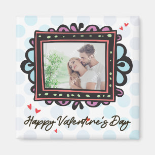 Valentine Foto Template Magnet