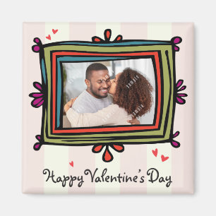 Valentine Foto Template Magnet