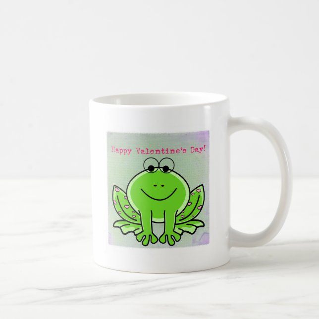 Valentine Frog Kaffeetasse (Rechts)