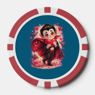 Valentine Funny Dracula  Pokerchips