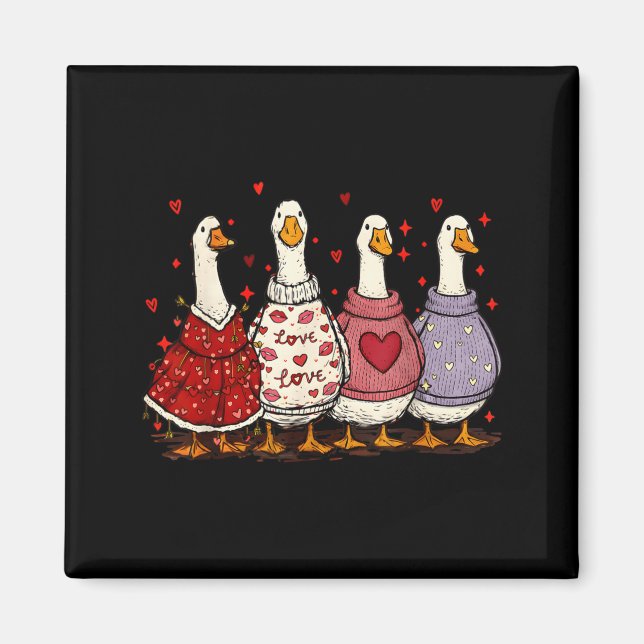 Valentine Funny Math Equation 6 7 Six Seven Meme T Magnet (Vorne)