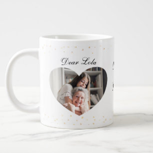 Valentine für Grandchild-Foto Jumbo-Tasse