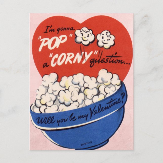 Valentine für Kinder Feiertagspostkarte (Vorderseite)