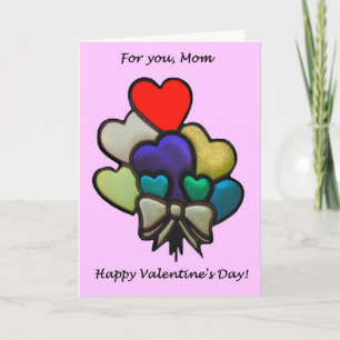 Valentine für Mama Feiertagskarte