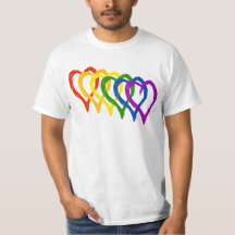 Valentine Gay Pride Rainbow Lagen Herz