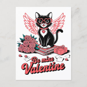 Valentine Gift Be Mine Valentine Postkarte