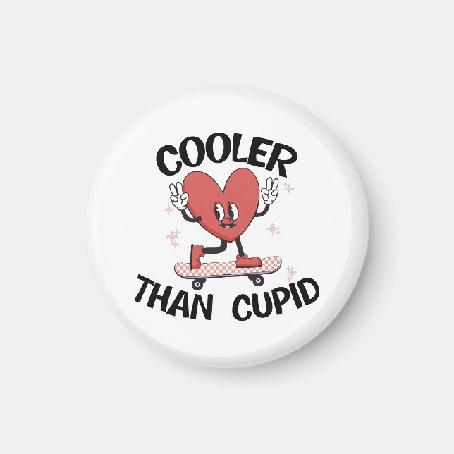 Valentine Gift | Cooler als Cupid Magnet (Vorne)