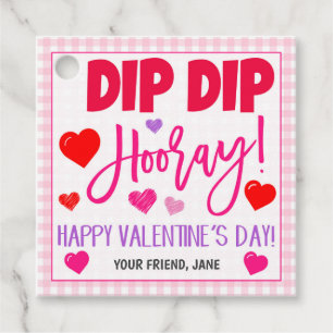 Valentine Gift Tag Geschenkanhänger