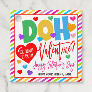 Valentine Gift Tag Geschenkanhänger