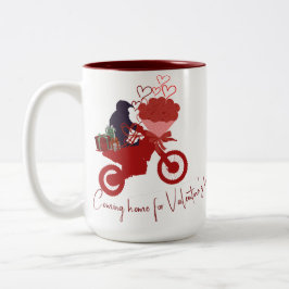 Valentine gift zweifarbige tasse