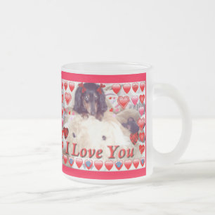 VALENTINE GIFTS - TASSE - MINI DACKEL I LIEBE SIE