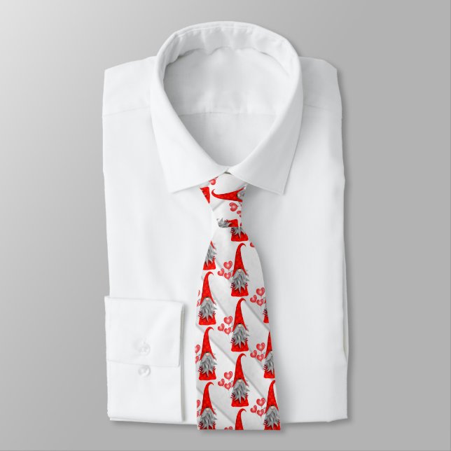 Valentine Gnome Neck Tie Krawatte (Gebunden)