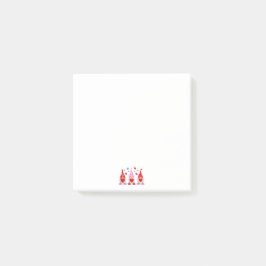 Valentine Gnomes Post-it Notes Klebezettel