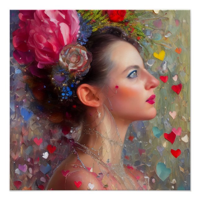 Valentine Goddess Poster (Vorderseite)