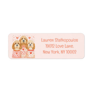 Valentine Goldendoodle Hunde