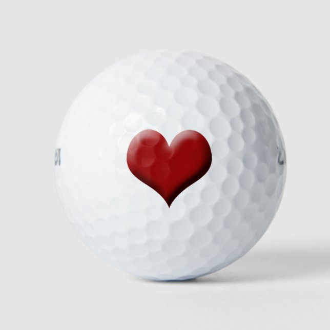 Valentine Golfball (Vorderseite)