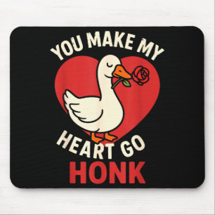 Valentine Goose Liebt Valentinstag - Du Lässt Mein Mousepad