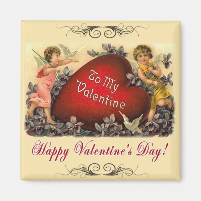 Valentine Greeting Magnet (Vorne)