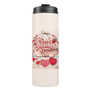 Valentine Greetings Thermosbecher
