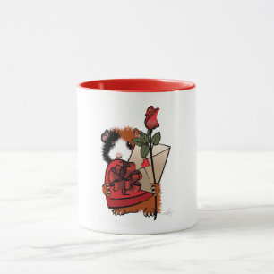 Valentine Guinea Schweinefleisch Liebe Tasse