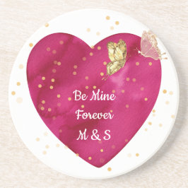 Valentine Heart  Coaster Getränkeuntersetzer