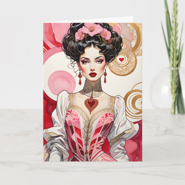 Valentine Heart Collar Lady Ankündigung (Vorderseite)