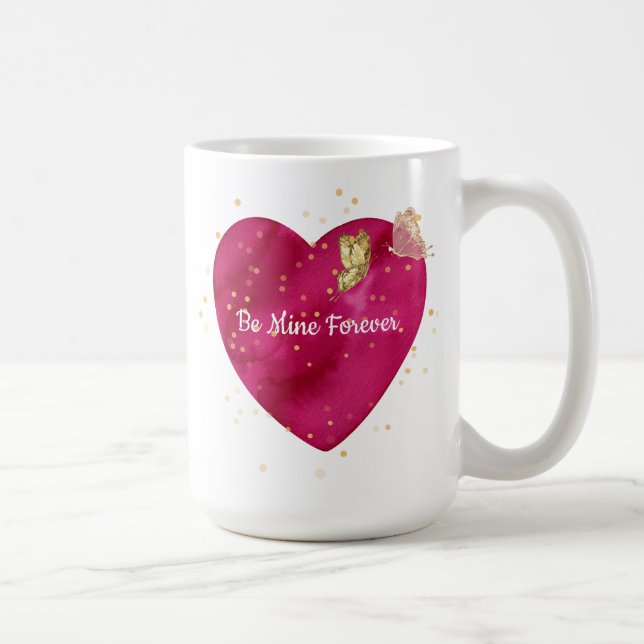 Valentine Heart  Mug Kaffeetasse (Rechts)