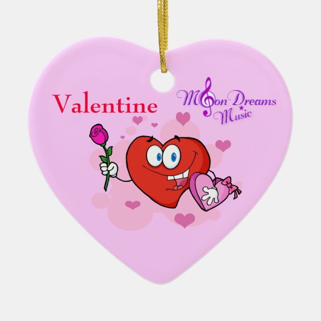 Valentine Heart Ornament (Vorne)