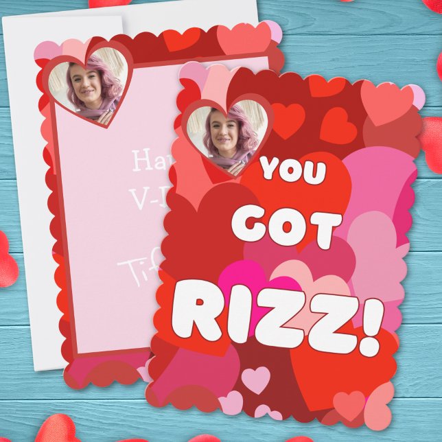 Valentine Heart Pop Feiertagskarte (Von Creator hochgeladen)