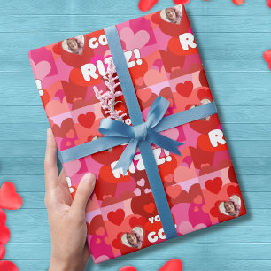 Valentine Heart Pop Geschenkpapier