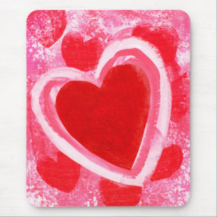 Valentine Heart von VictoriaShaylee Mousepad