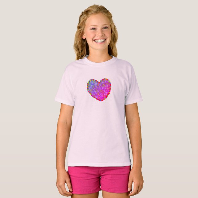 Valentine Heart Youth T - Shirt (Vorne ganz)