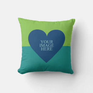Valentine Heart Zollwerfer Kissen