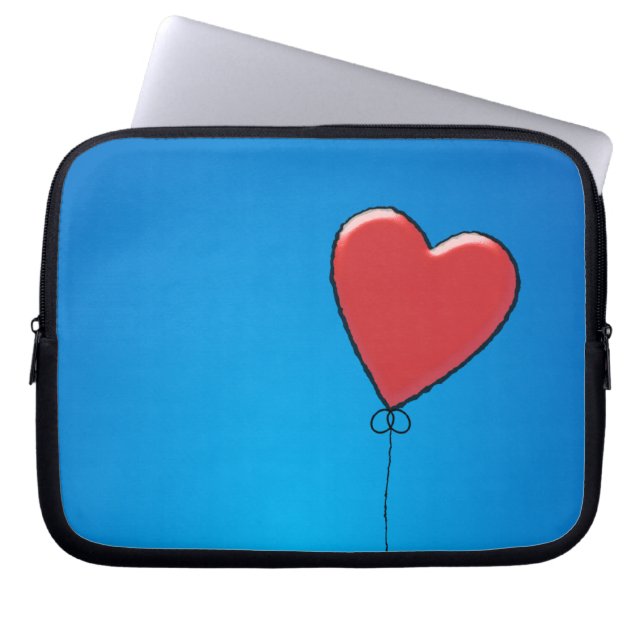 Valentine Hearts Bag Laptopschutzhülle (Vorderseite)