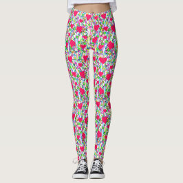 Valentine Hearts Leggings