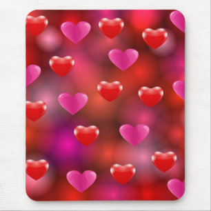 Valentine Hearts Mousepad