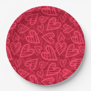 Valentine Hearts Paper Tellers Pappteller