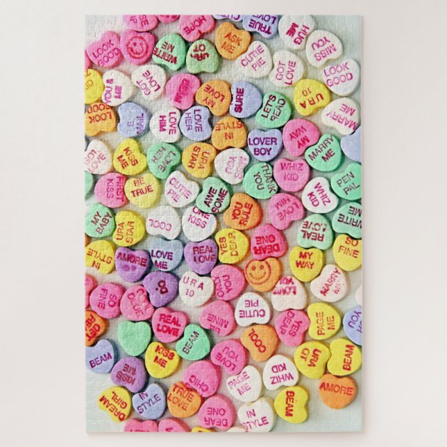 Valentine Hearts Puzzle (Vertikal)
