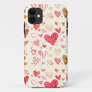Valentine Hearts Speck Case-Mate iPhone Hülle