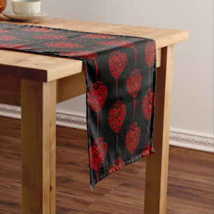 Valentine Hearts Table Runner Kurzer Tischläufer